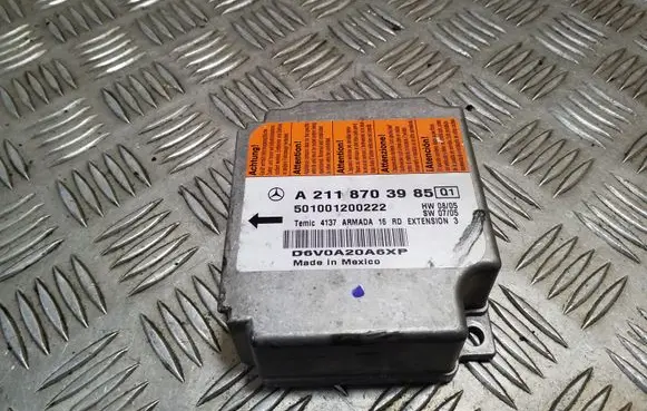 Mercedes-Benz CLS C219 Airbag control unit/module A2118703985