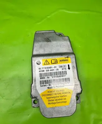 BMW 5 E60 E61 Airbag control unit/module 9145401 319145401011