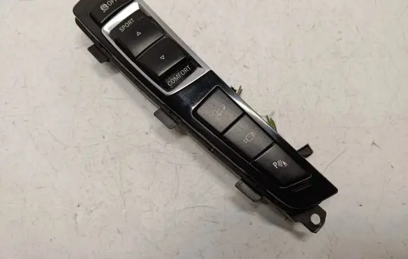 BMW 7 F01 F02 F03 F04 Central console control unit 9201487 61319201487 61319187198