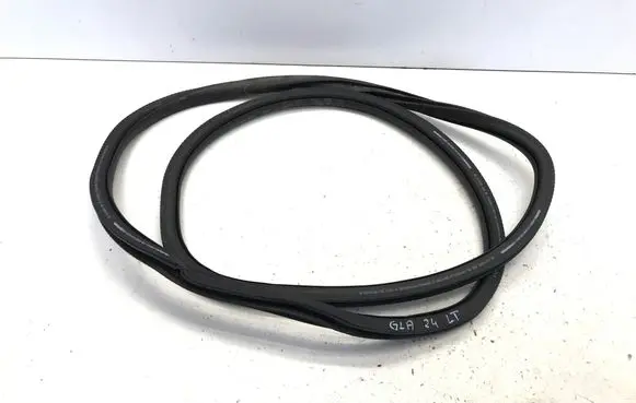 Rubber seal rear door