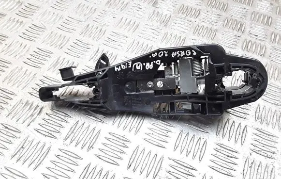 Opel Corsa F Loading door interior handle 9802977180