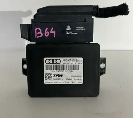 Audi A6 S6 C7 4G Hand brake control module 4H0907801E 32620251 4H0907801A