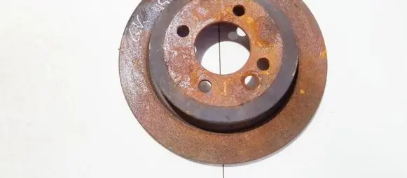 Mini One - Cooper R50 - 53 Rear brake disc neventiluojamas