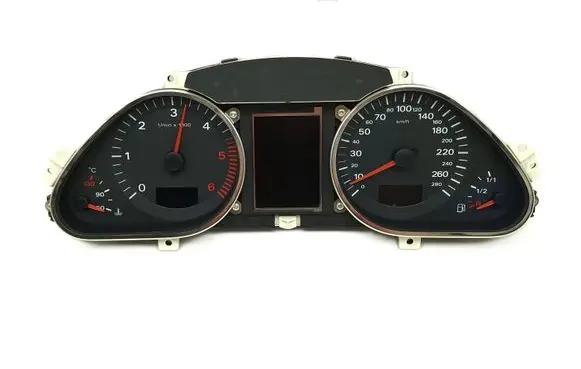 Audi A6 S6 C6 4F Speedometer (instrument cluster) 5550007301 5540007312