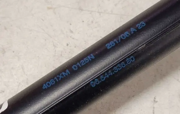 Citroen C4 I Picasso Rear window strut damper 9654433680