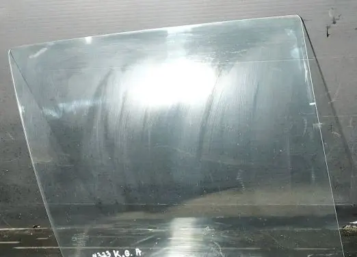 Mazda 323 F Rear door window glass 43R005834 NSGM3108 D0T23