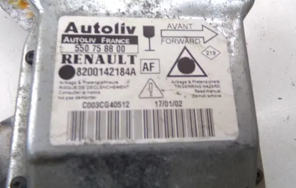 Renault Laguna II Airbag control unit/module 8200142184A