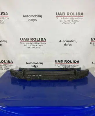 Front bumper foam support bar