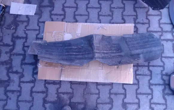 Ford Kuga II Rear arch fender liner splash guards LEWY