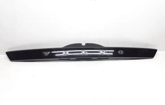 Trunk door license plate light bar