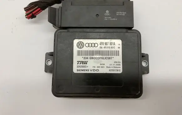 Audi A6 S6 C6 4F Brake system control unit/module 4F0907801A 4F0910801C A2C53173612
