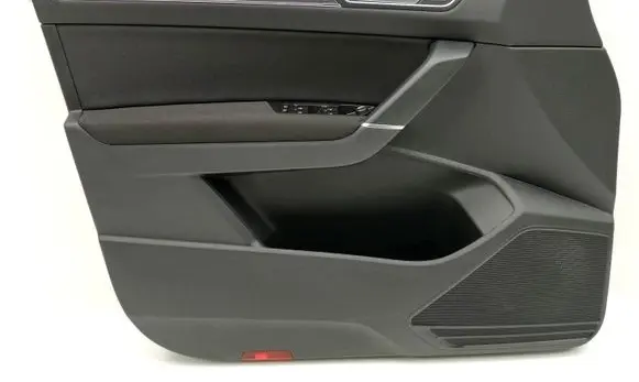 Front door card panel trim