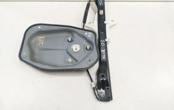 Volkswagen Jetta V Rear window lifting mechanism without motor 1K5839462