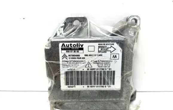 Citroen C3 Picasso Airbag control unit/module 9673654980