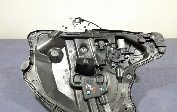 Front door window regulator with motor