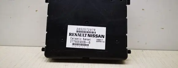 Renault Captur Air conditioning/heating control unit 285257297R