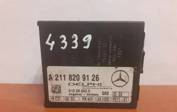 Mercedes-Benz C W203 Alarm control unit/module 510080420 4339