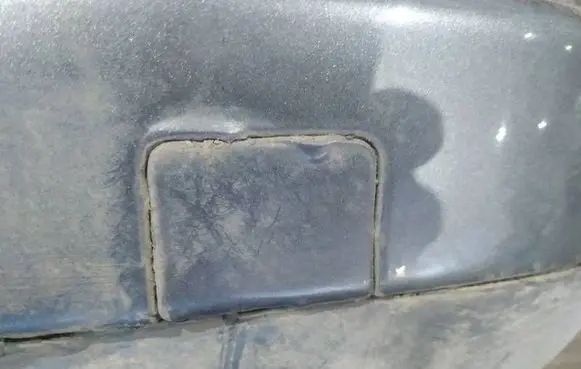 Citroen C4 I Picasso Rear bumper row hook cap/cover 