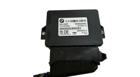 BMW 5 F10 F11 Hand brake control module 32620294A EB686280801 23122010
