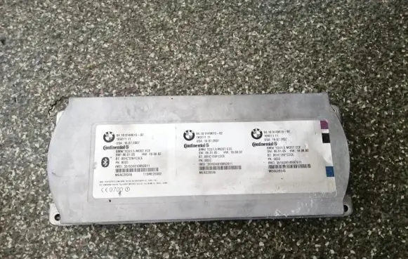 BMW 5 E60 E61 Bluetooth control unit module 9149615