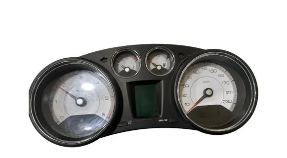 Peugeot 308 Speedometer (instrument cluster) 9665107680 610337