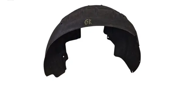 Rear arch fender liner splash guards