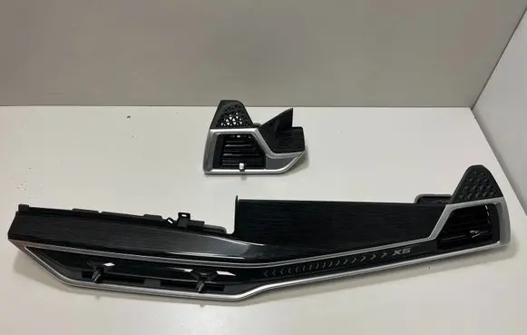 Dashboard air vent grill cover trim