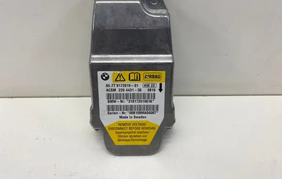 BMW 5 E60 E61 Airbag control unit/module 9172019 65779172019 31917201901K