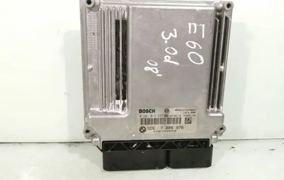 BMW 5 E60 E61 Engine control unit/module 0281014437 170152079 7806976