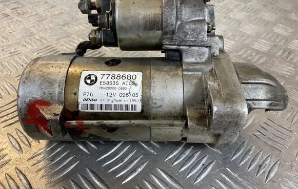 BMW 5 E60 E61 Starter motor 7788680 E5853S MS4280000660
