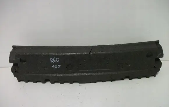 Front bumper foam support bar