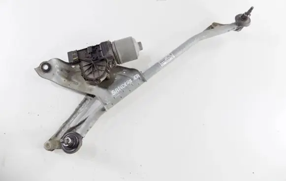 Dacia Sandero Front wiper linkage and motor