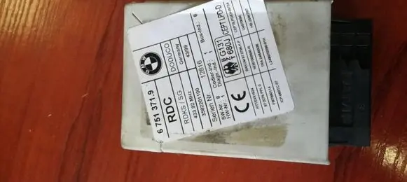 BMW X5 E53 Tire pressure control unit 6751371