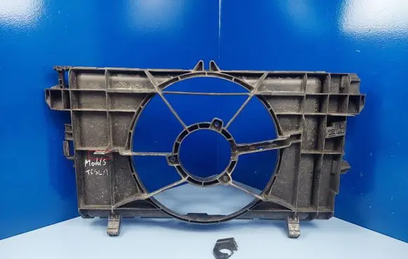 Tesla Model S Radiator cooling fan shroud 107708400D 107708100C