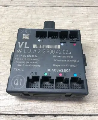 Mercedes-Benz E W212 Door control unit/module A2129004202 A2129028001 A2128203726