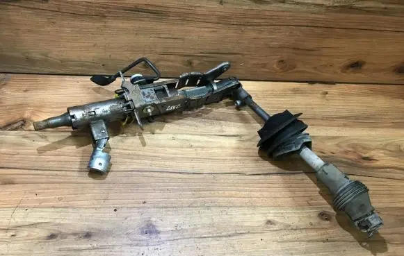 Steering wheel axle