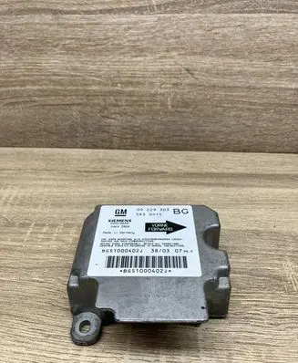 Opel Zafira A Airbag control unit/module 09229303 5WK42926