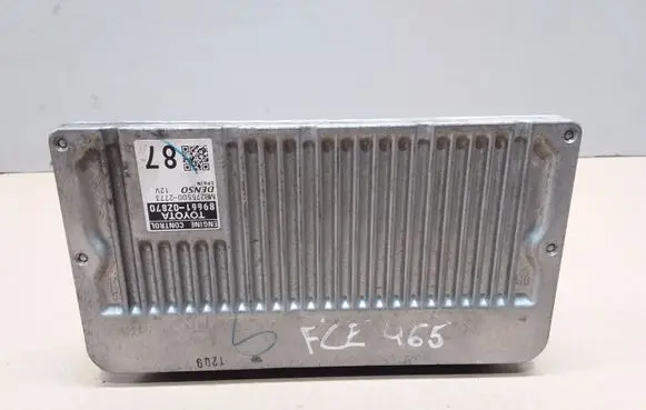 Toyota Auris E180 Engine control unit/module 896610Z870 MB2755002773
