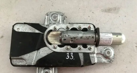 Front door airbag