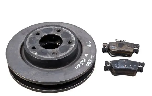 Mazda 3 II Rear brake disc