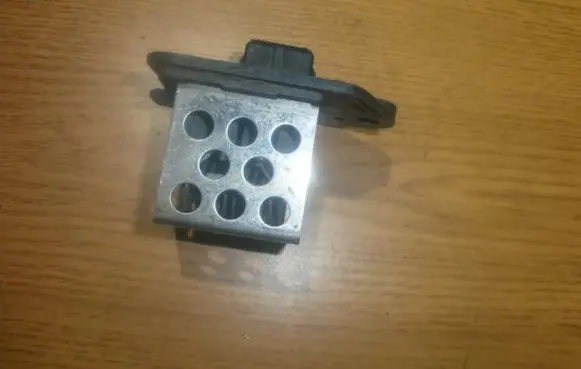 Peugeot 206 Heater blower motor/fan resistor 9641212480