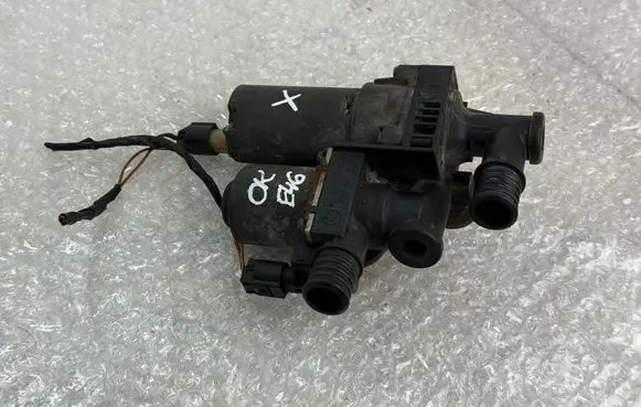 Coolant heater control valve