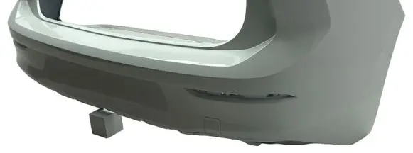 Volkswagen Golf VIII Rear bumper 5H6807421F LC9A