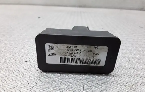 Opel Zafira B ESP acceleration yaw rate sensor 13257072