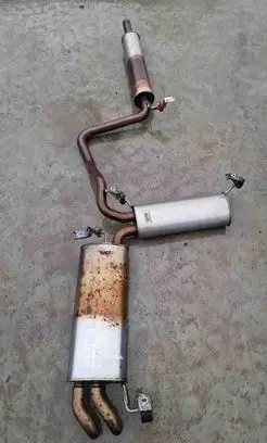 Skoda Octavia Mk4 Muffler/silencer 5Q0120G 5E3253181BJ