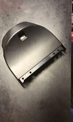 Steering wheel column trim