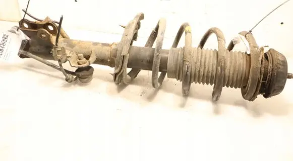 Front shock absorber with coil spring