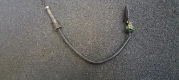Citroen C4 I Exhaust gas temperature sensor 9651618180 09H20-0520