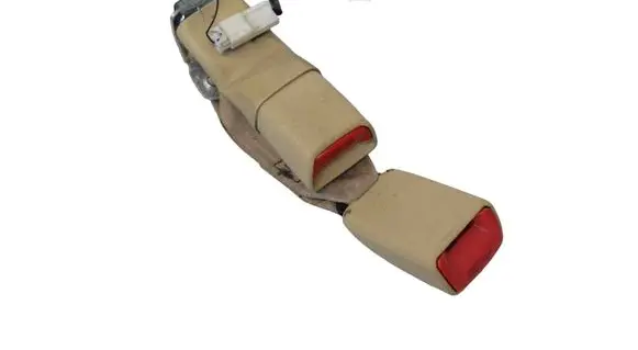 Middle seatbelt buckle (rear)