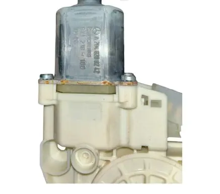 Front door window regulator motor